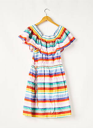 Robe mi-longue sans manche sans manche bleu 4OUR DREAMERS femme