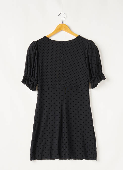 Robe courte manches courtes manches courtes noir TULAROSA femme