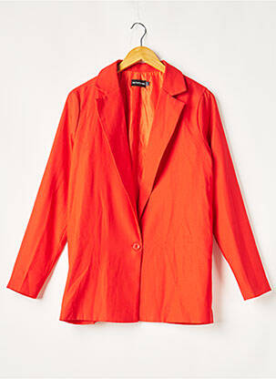Blazer manches longues rouge PRETTY LITTLE THING femme