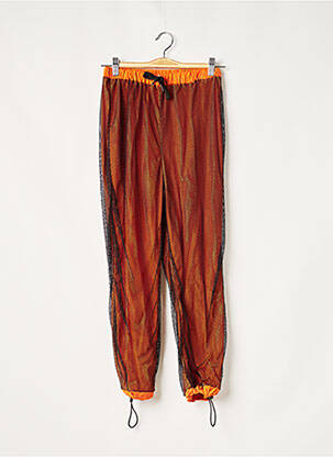 Pantalon droit taille élastique taille normale orange SORELLA femme