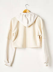 Sweat-shirt à capuche beige C.REN pour femme seconde vue