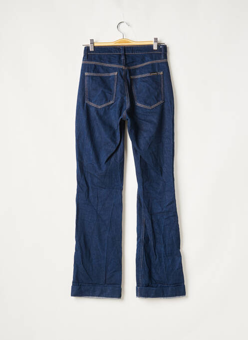 Jeans coupe droite bleu GUESS pour femme