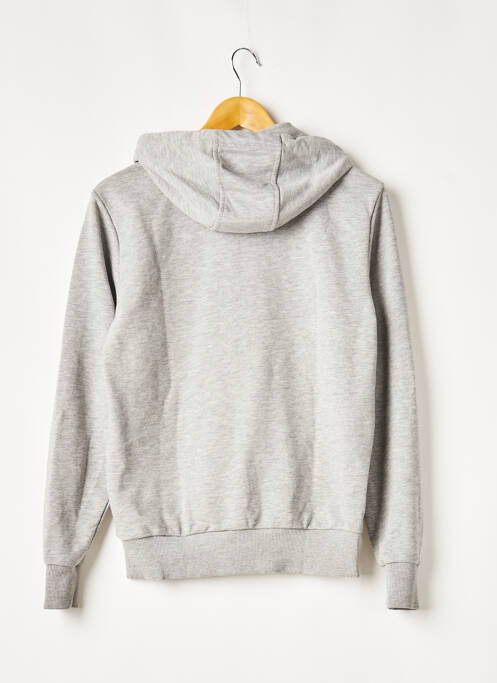 Sweat-shirt à capuche gris NEW ERA pour femme