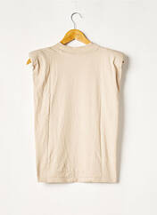 T-shirt beige LOAVIES pour femme seconde vue