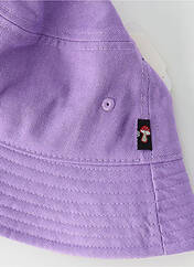 Chapeau violet LEVIS pour femme seconde vue