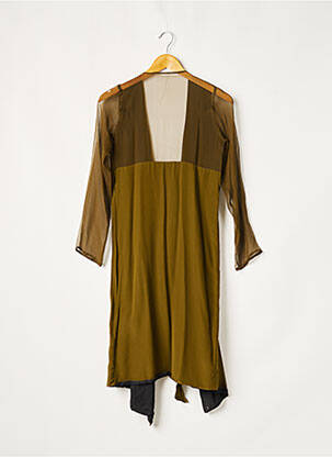 Veste casual manches longues vert YAYOU femme