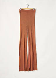 Pantalon flare stretch taille normale marron ASOS femme