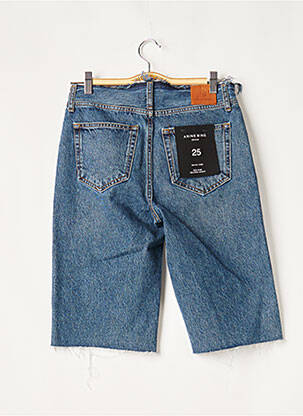 Bermuda taille haute taille haute bleu ANINE BING femme