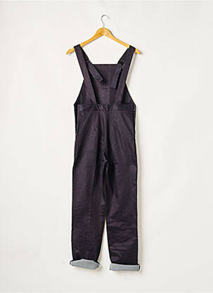 Salopette  fines bretelles bleu 1966.COUTURE femme
