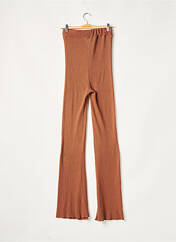 Pantalon flare marron ASOS pour femme seconde vue