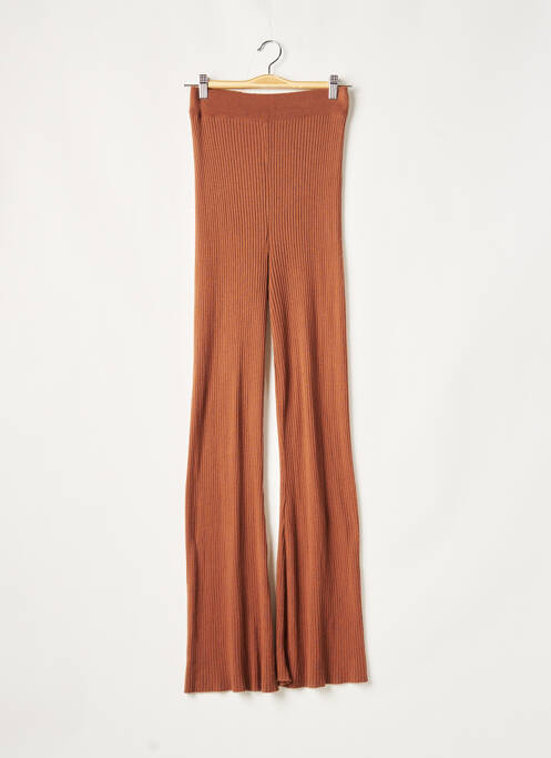 Pantalon flare marron ASOS pour femme