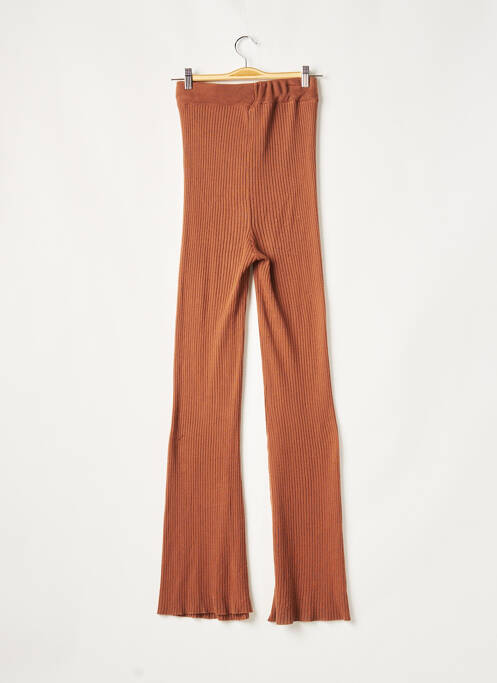 Pantalon flare marron ASOS pour femme