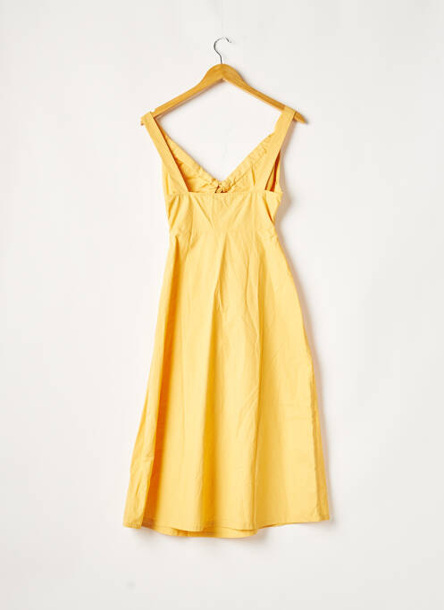 Robe mi-longue jaune URBAN REVIVO pour femme