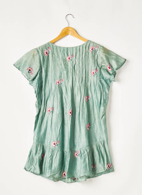 Tunique manches courtes vert TULAROSA pour femme