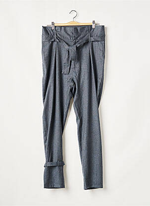 Pantalon droit taille normale taille normale bleu ZO.NAYM femme