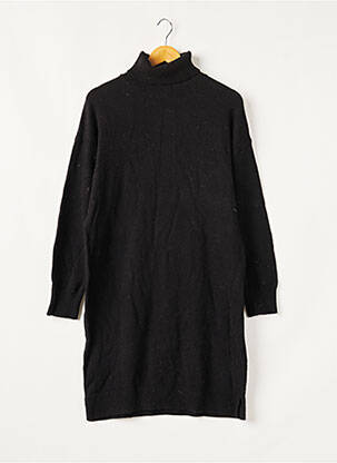 Robe pull noir CAROLL pour femme