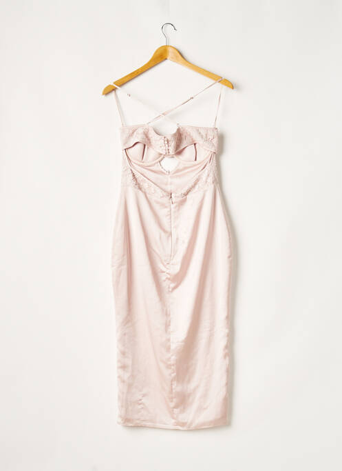 Robe mi-longue rose HOUSE OF CB LONDON pour femme