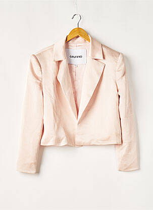 Blazer manches longues rose GRLFRND femme