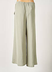 Pantalon large vert FRANCK ANNA pour femme seconde vue