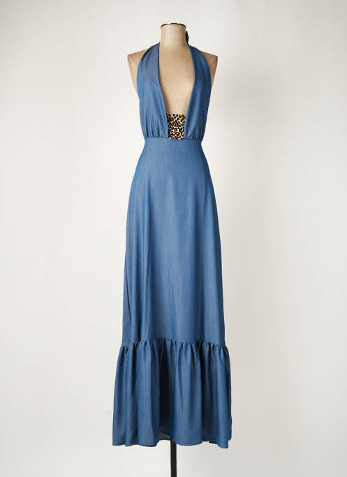 Robe longue bleu RELISH pour femme