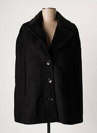 Manteau court coupe droite sans capuche noir MEXX femme