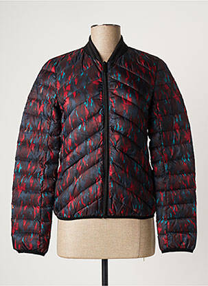 Doudoune poches sans capuche rouge ONE STEP femme