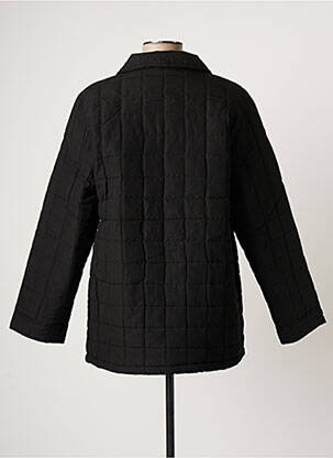 Doudoune poches sans capuche noir SOIE POUR SOI femme