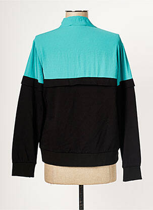 Pull coupe droite manches longues bleu FORNARINA femme