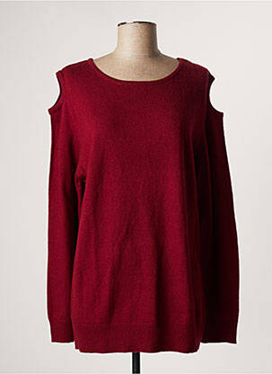 Pull col rond manches longues rouge J.W.ANDERSON femme