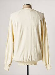 Pull beige FRANKLIN MARSHALL pour homme seconde vue