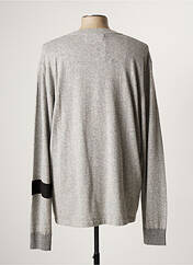 Pull gris FRANKLIN MARSHALL pour homme seconde vue