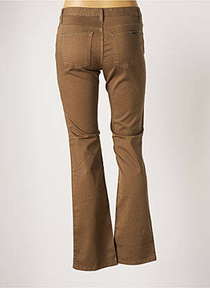 Pantalon flare stretch taille normale marron GANT femme