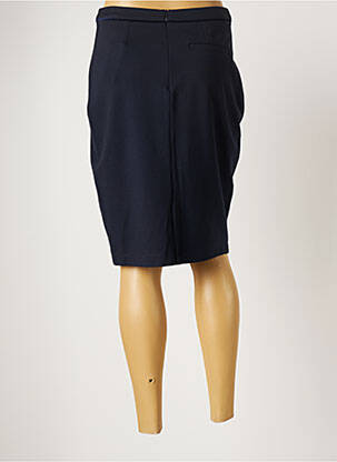 Jupe mi-longue taille normale bleu ONE STEP femme