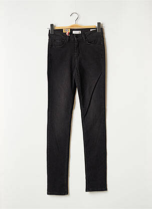 Jeans coupe droite stretch taille normale noir LEE COOPER femme