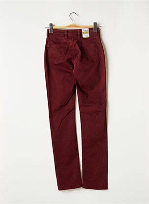Pantalon droit stretch taille normale rouge LEE COOPER femme