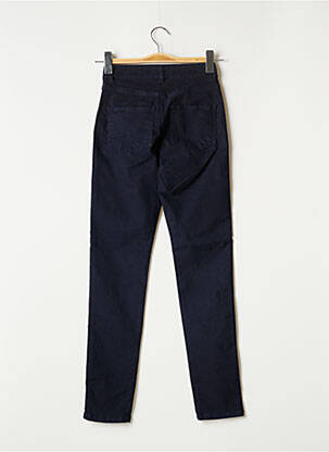 Pantalon slim stretch taille haute bleu ONE STEP femme