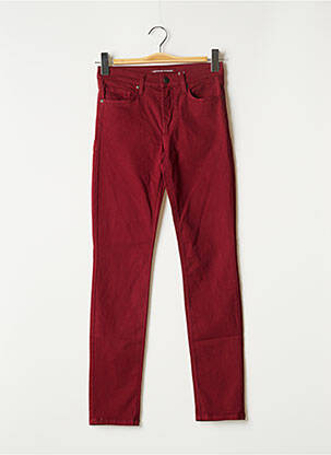 Jeans coupe slim slim taille normale rouge COMPTOIR DES COTONNIERS femme