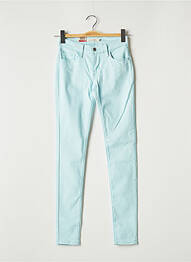 Pantalon 7/8 stretch taille basse bleu LEVIS femme