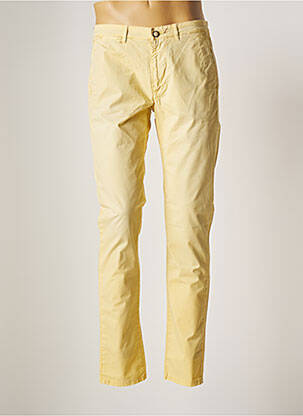 Pantalon chino jaune JOE SAN pour homme