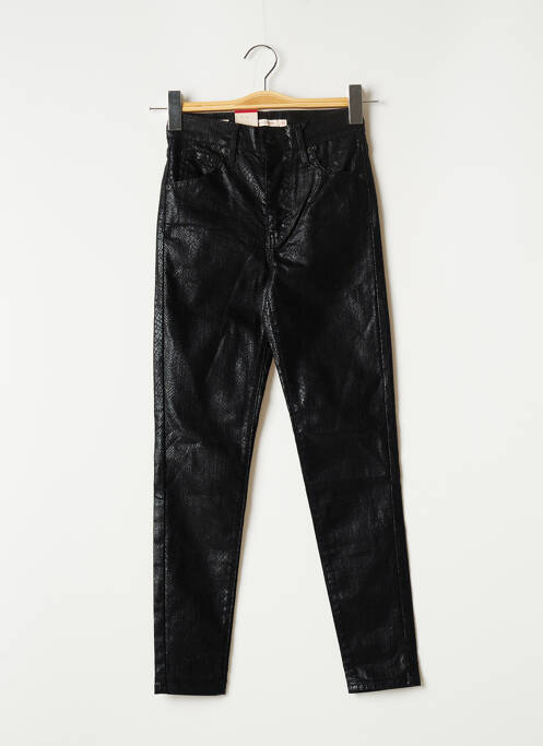 Pantalon 7/8 stretch taille normale noir LEVIS femme