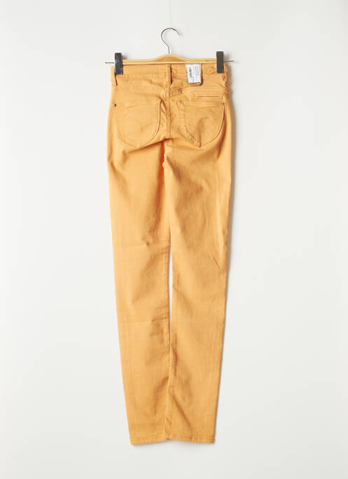 Jeans coupe slim orange LEE COOPER pour femme