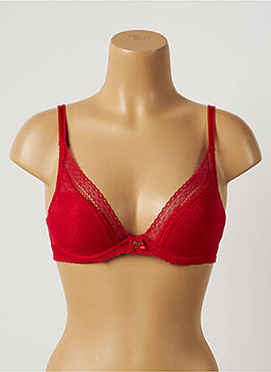 Soutien-gorge haut soutien-gorge push-up haut soutien-gorge push-up rouge CHANTELLE femme