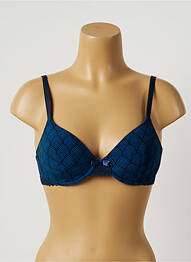 Soutien-gorge haut soutien-gorge moulé haut soutien-gorge moulé bleu LOU femme