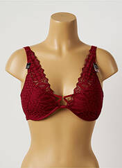 Soutien-gorge rouge ETAM pour femme seconde vue