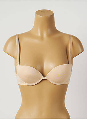 Soutien-gorge haut soutien-gorge push-up haut soutien-gorge push-up beige IMPETUS femme