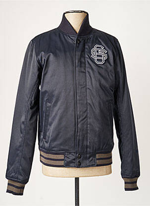 Blouson poches bleu G STAR homme