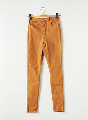 Pantalon slim marron VERO MODA femme