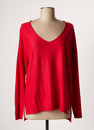Pull rouge TEDDY SMITH pour femme