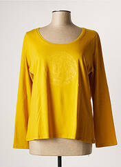 T-shirt jaune TBS pour femme seconde vue
