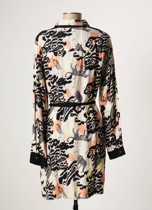 Robe mi-longue gris SMASH WEAR pour femme